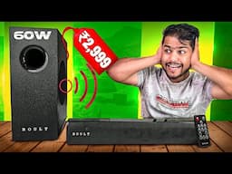 Boult BassBox X60 Soundbar Unboxing | Best Budget Soundbar for TV & Music in 2024