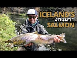 Atlantic Salmon fishing on The Mýrarkvísl River, Iceland with guide Matti from Iceland Fishing Guide