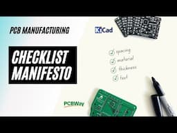 Online PCB manufacturing and the checklist manifesto // KiCad, PCBWay