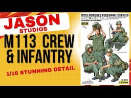 Jason Studios 1/16 M113 crew and figures