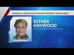 Community to honor St. Louis icon Esther Haywood this weekend