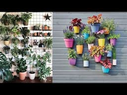 15 mẫu ý tưởng làm vườn treo tái chế trong nhà | 15 recycled indoor hanging garden ideas