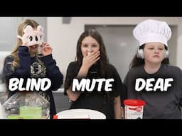 Deaf Blind Mute Birthday Cake Challenge