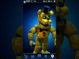 Yellow bear FNAF AR Workshop Animation