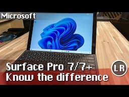 Microsoft Surface Pro 7/7+: Know the Difference