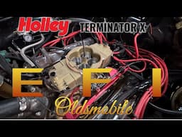 1971 Cutlass Ep 17 Holley TERMINATOR X MAX STEALTH Install!