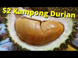 $2 Durian Review | Price drop in Singapore due to Bumper Harvest