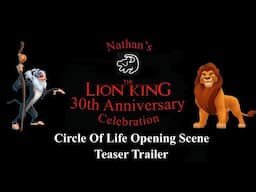 Lion King 30th Anniversary Celebration Circle Of Life Opening Scene