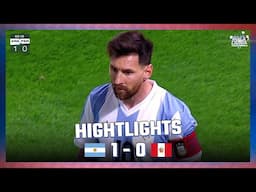 HIGHLIGHT! ARGENTINA (1) VS (0) PERU | FIFA WORLDCUP 2026 CONMEBOL QUALIFIERS