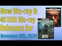 New Blu-ray & 4K UHD Blu-ray Releases for November 19th, 2024!