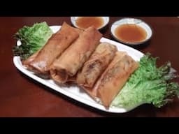 SIZZLING LUMPYANG GULAY (Vegetable Eggroll)