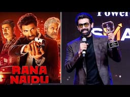 Rana Daggubati's inspiring and funny speech after receiving the Best Actor Award for Rana Naidu