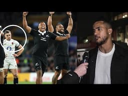 England rugby fans react to narrow loss against the All Blacks (ft Anthony Watson)