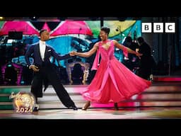 Montell Douglas and Johannes Radebe Quickstep to Get Happy by Ella Fitzgerald ✨ BBC Strictly 2024