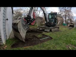 Excavating and Transforming a Driveway with Fresh New Stone!