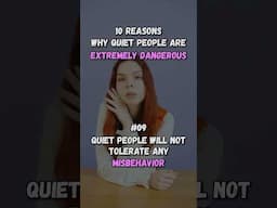 Why Quiet People Are Extremely Dangerous PART 1