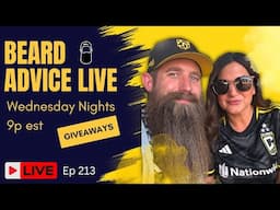 Beard Advice LIVE [Deadman's Beard Co GIVEAWAYS] ep213!