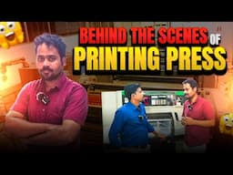 Printing Press Vlog : What Really Happens Inside! ft.PRINT BRANDS 🔥