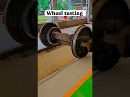 Train wheel check-up #machine  #train