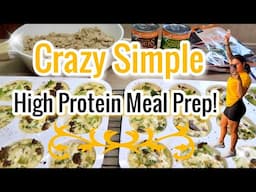 EASY FAST HIGH PROTEIN  MEAL PREP | IN WITH JEN