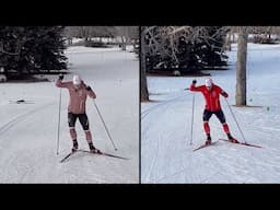 Skate Skiing Uphill: Old vs Modern Offset (🇺🇸 V1) Explained