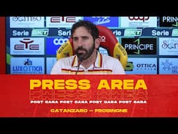 PRESS AREA | CASERTA NEL DOPO GARA DI CATANZARO-FROSINONE