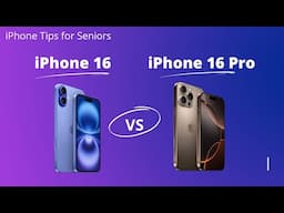 iPhone 16 vs iPhone 16 Pro