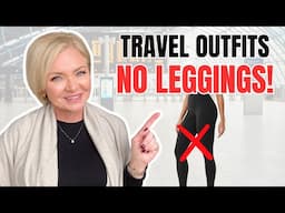 7 Comfortable Travel Outfits Without Leggings! For Women over 50