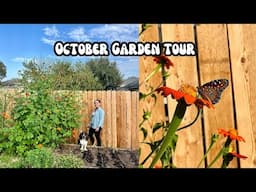 October Backyard Garden Tour 🍂