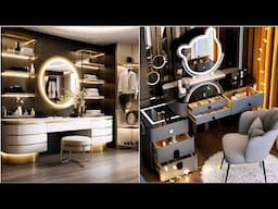 200 New Makeup Vanity Designs 2025: Modern, Luxurious, and Functional Trends: Home Interior Design