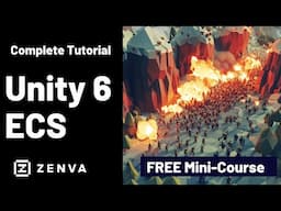 Learn UNITY 6 ECS - Complete Tutorial