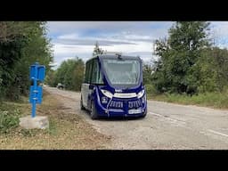 This self-driving shuttle transports people in rural France. Is it the future of mobility?