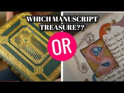 MANUSCRIPT TREASURE HUNTING:  ILLUMINATED OR TEXT