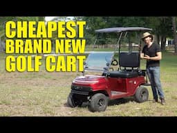 Testing the most affordable golf cart ever - Kandi Mini unboxing!