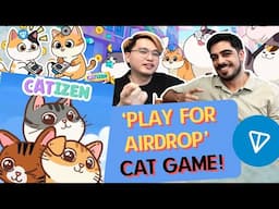 We Play Catizen, the Play for Airdrop Telegram game!