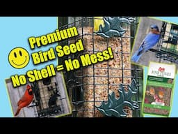 Attract Beautiful Birds with LESS Mess!  One of the Best No Shell Bird Seeds From Lyric!