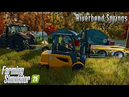 Fertilizing Fields, Sowing Barley & Selling Greenhouse Goods! Riverbend Springs - FS25 | Ep. 12