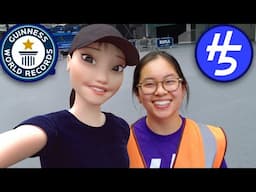 Breaking a WORLD RECORD! with Lily Hevesh (Hevesh5)