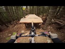 First Ride on my new Downhill Bike size Large in Whistler!