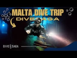 One week DIVING in MALTA 🇲🇹 DiveSAGA trip 2024