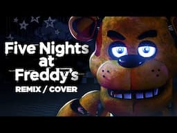 Five Nights at Freddy's Song (Remix/Cover) | FNAF SONG LYRIC VIDEO