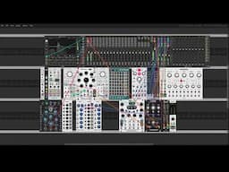 Experimental Minimal Ambient patch with NEW 4MS modules in VCV Rack