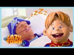 😲 DEEP SLEEP! 😴 | Lazy Town MEGA COMPILATION For Kids | WildBrain Bananas