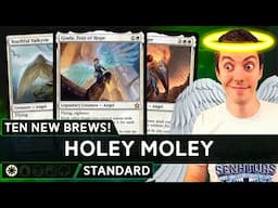 🆕 Ten New Brews! - Holey Moley - ⚪⚪⚪ - Mono-White Angels - (Foundations 📚 Standard)