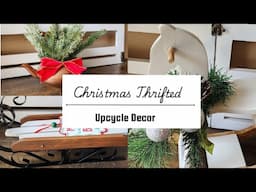 Christmas Thrift Upcyled Decor