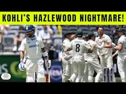 Watch: What got Virat Kohli down? Josh Hazlewood's upper hand once again! | BGT 2024-25