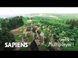 Multiplayer is here! - Sapiens Devlog 63