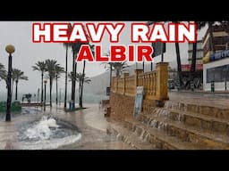 HEAVY RAIN hits Albir - November 2024!