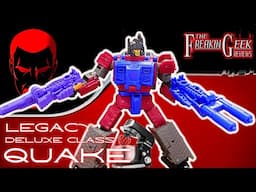 DOES THIS LOOK INFECTED? Legacy Deluxe QUAKE: EmGo's Transformers Reviews N' Stuff