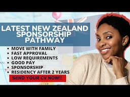 Get Sponsorship Jobs in New Zealand  in 2024